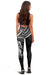 Kosrae Polynesian Leggings (Women) - White Turtle - Polynesian Pride