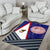 American Samoa Polynesian Area Rug - American Samoa Flag And - Polynesian Pride