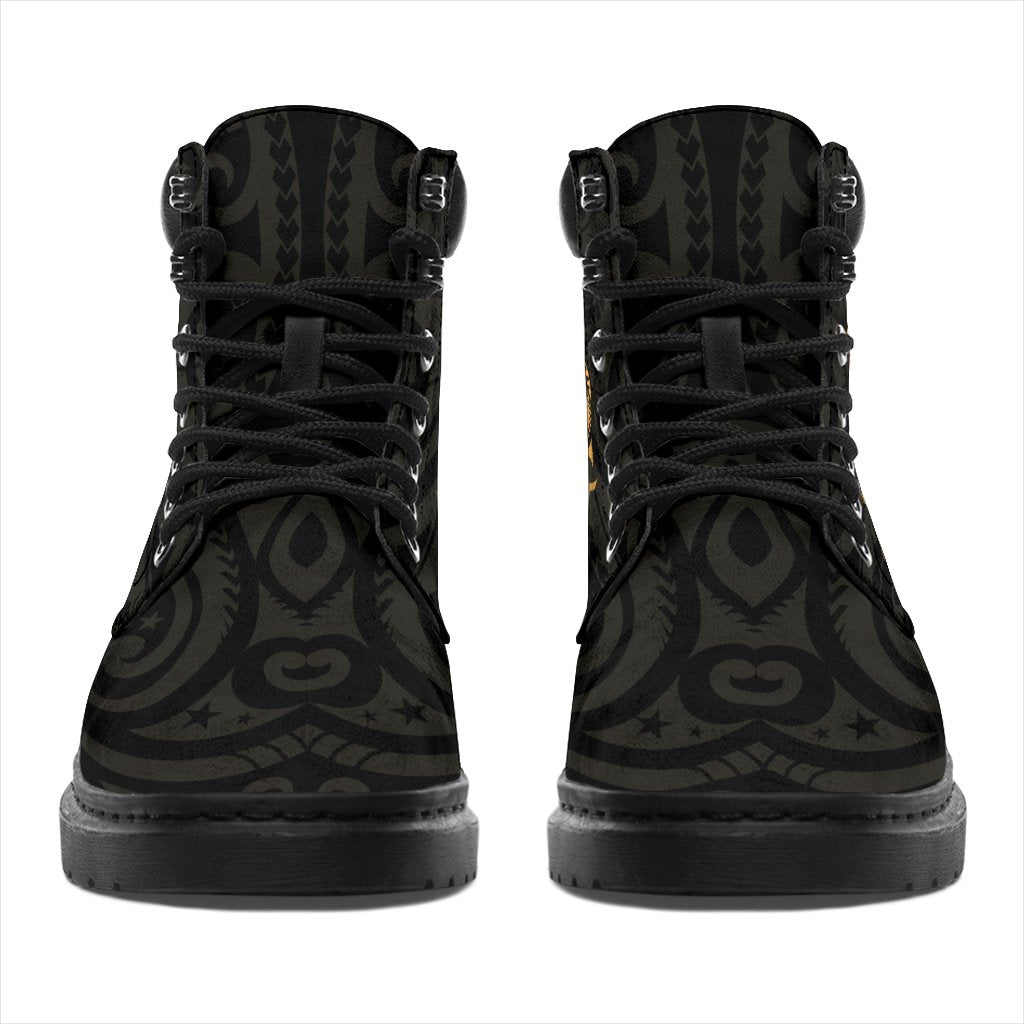 Polynesian Hawaii All - Season Boots - Polynesian Golden Humpback Whale - Polynesian Pride