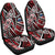 Samoa Car Seat Covers - Tribal Flower Special Pattern Red Color - Polynesian Pride