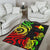 Papua New Guinea Area Rug - Reggae Tentacle Turtle - Polynesian Pride