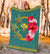 Hawaiian Turtle Tropical Polynesian - Premium Blanket - Azga Style - Polynesian Pride