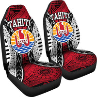 Tahiti Seat Covers - Tahiti Flag Special - A0 - Polynesian Pride