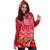 French Polynesia Women's Hoodie Dress - Hibiscus Style - Polynesian Pride