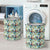 Hawaii Seamless Tropical Flower Plant And Leaf Hawaii Laundry Basket - Polynesian Pride