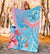 Hawaii Map Sweet Dream Kanaka Polynesian Hibiscus Premium Blanket - Polynesian Pride