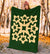 Hawaiian Premium Blanket Royal Pattern - Green - A1 Style - Polynesian Pride