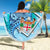 Fiji Beach Blanket - Turtle Under The Sea Style - Polynesian Pride