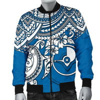 Yap Polynesian Bomber Jacket (Men) - Polynesian Turtle - Polynesian Pride