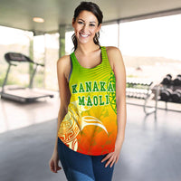 Kanaka Maoli Polynesian Racerback Tank - Turtle Style - Polynesian Pride