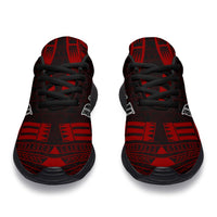 Palau Sport Sneakers - Polynesian Tattoo Red - Polynesian Pride