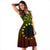 Polynesian Cook Islands Women's Dress - Reggae Vintage Polynesian Patterns - Polynesian Pride