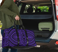 Polynesian Seamless Violet Hawaii Travel Bag - Polynesian Pride