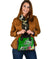 Samoa Shoulder Handbag - Turtle Plumeria (Green) - Polynesian Pride