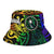 Chuuk Bucket Hat - Rainbow Polynesian Pattern - Polynesian Pride
