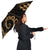 Seal Of Hawaii Polynesian Umbrella Gold - Circle Style - Polynesian Pride