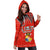 Tonga Hoodie Dress - Tonga Coat of Arms K4 - Polynesian Pride