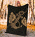 Anchor Gold Poly Tribal Premium Blanket - Polynesian Pride