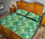 Hawaii Quilt Bed Set Tropical Leaves Jungle Monstera Leaf AH - Polynesian Pride