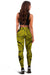 Polynesian Maori Lauhala Yellow Hawaii Women's Leggings AH - Polynesian Pride