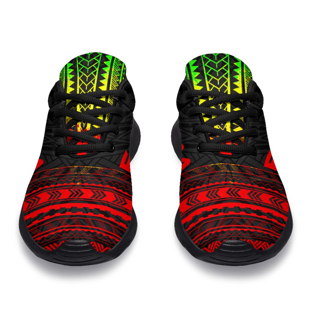 Federated States Of Micronesia Sporty Sneakers - Polynesian Chief Reggae Version - Polynesian Pride