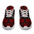 Tuvalu Sport Sneakers - Polynesian Tattoo Red - Polynesian Pride