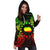 Cook Islands Polynesian Hoodie Dress Map Reggae - Polynesian Pride