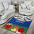 Hawaii Polynesian Area Rug - Ginger Lei Pattern - Polynesian Pride