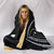 Kanaka Hooded Blanket - White - Frida Style - Polynesian Pride