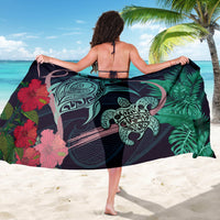 Hawaii Turtle Hibiscus Valentine Sarong - Tropical Style - AH - Polynesian Pride