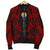 Tahiti Men Bomber Jackets - Polynesian Tattoo Red - Polynesian Pride