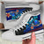 Nauru Custom Personalised High Top Shoes Blue - Vintage Tribal Mountain - Polynesian Pride