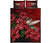 Hawaii Red Hibiscus Humming Bird Quilt Bed Set - Polynesian Pride