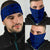 Hawaiian Polynesian Tatau Turtle Blue Bandana 3 - Pack - Polynesian Pride