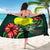 Palau Polynesian Sarong - Green Turtle Hibiscus - Polynesian Pride