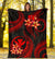 Polynesian Hawaii Premium Blanket - Red Plumeria - Polynesian Pride