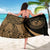 Hawaii Coat Of Arm Sarong Gold - Circle Style - Polynesian Pride