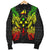 Kosrae Polynesian Men's Bomber Jacket Map Reggae - Polynesian Pride