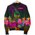 Guam Polynesian Men's Bomber Jacket - Summer Hibiscus - Polynesian Pride