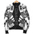 Palau Men Bomber Jackets - Polynesian Tattoo Black - Polynesian Pride