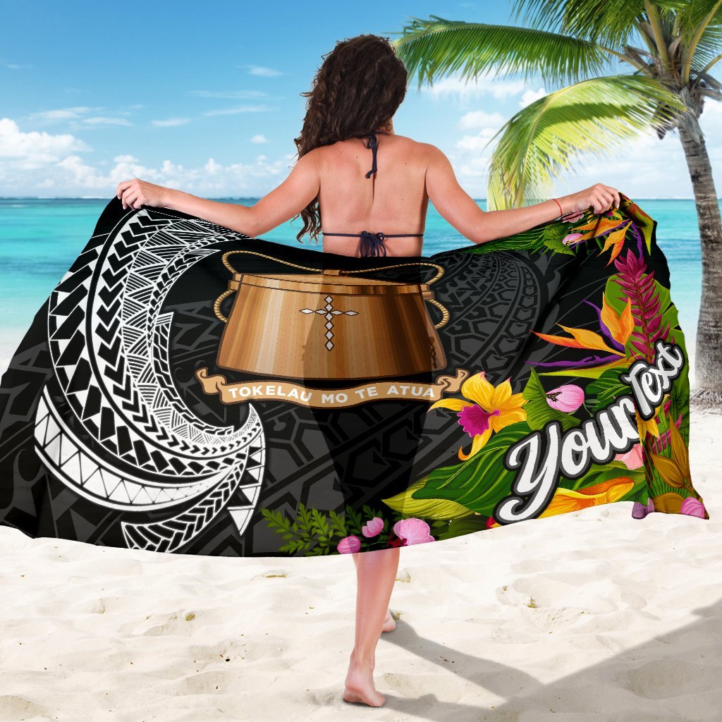 Tokelau Sarong - Custom Personalised Seal Spiral Polynesian Patterns - Polynesian Pride