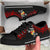 Mate Ma'a Tonga Rugby Low Top Shoe Polynesian Unique Vibes - Red - Polynesian Pride