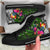 Tonga High Top Shoes - Turtle Plumeria Banana Leaf - Polynesian Pride