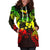 Tonga Polynesian Hoodie Dress Map Reggae - Polynesian Pride