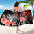 Pohnpei Sarong - Red Polynesian Hibiscus Pattern Style - Polynesian Pride