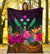 Kosrae Premium Blanket - Summer Hibiscus - Polynesian Pride