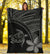 Hawaii Premium Blanket - Hawaii Turtle Plumeria Grey - Polynesian Pride