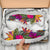 Tonga Sneakers Polynesian Hibiscus White Pattern - Polynesian Pride