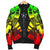 Austral Islands Men Bomber Jackets - Polynesian Tattoo Reggae - Polynesian Pride