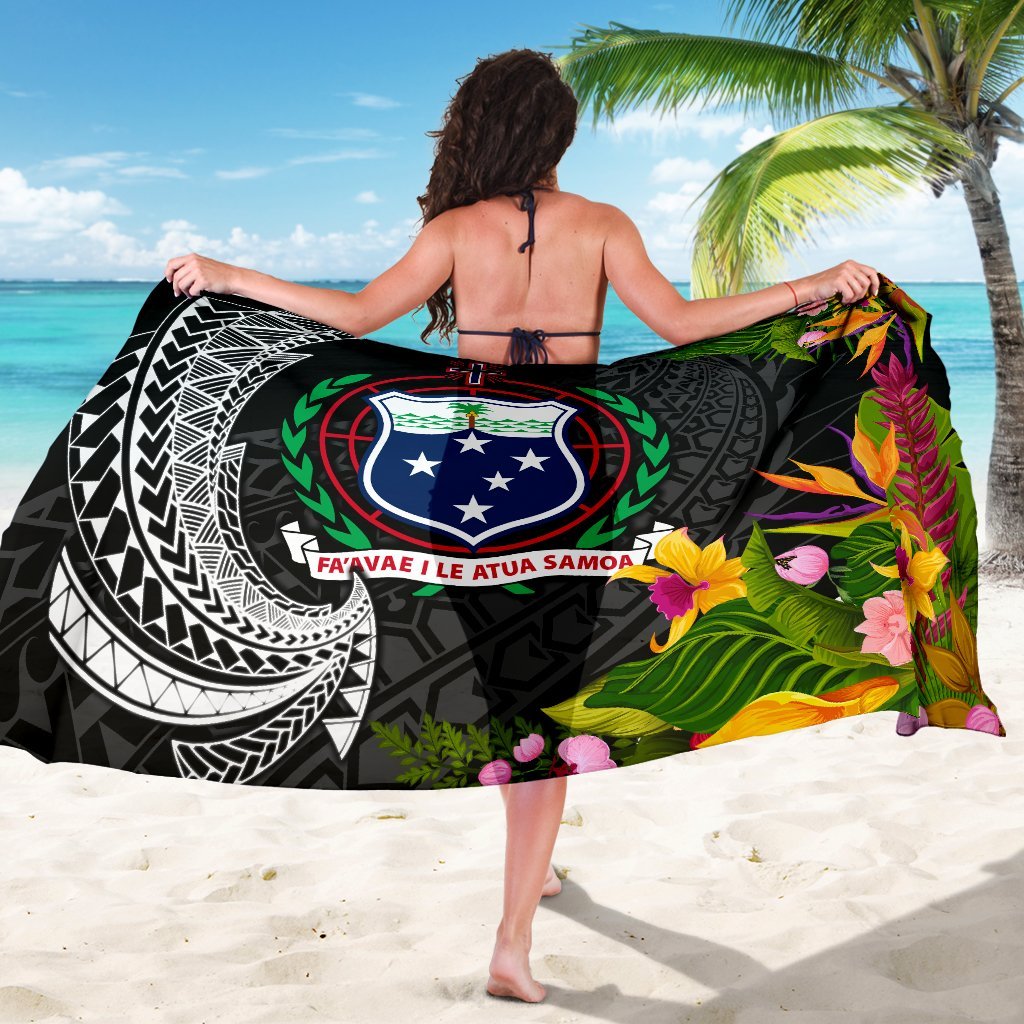 Samoa Sarong - Seal Spiral Polynesian Patterns - Polynesian Pride